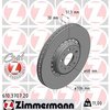 Zimmermann Brake Disc - Standard/Coated, 610370720 610370720